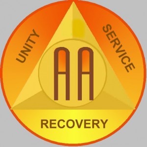 circle and triangle symbol related to recovery